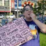 Sono il �food trend� del momento, protagonisti di centinaia di video in cui si vedono persone golose assaggiarne le tante e colorate tipologie (foto della pagina fb "Crumble cookies")